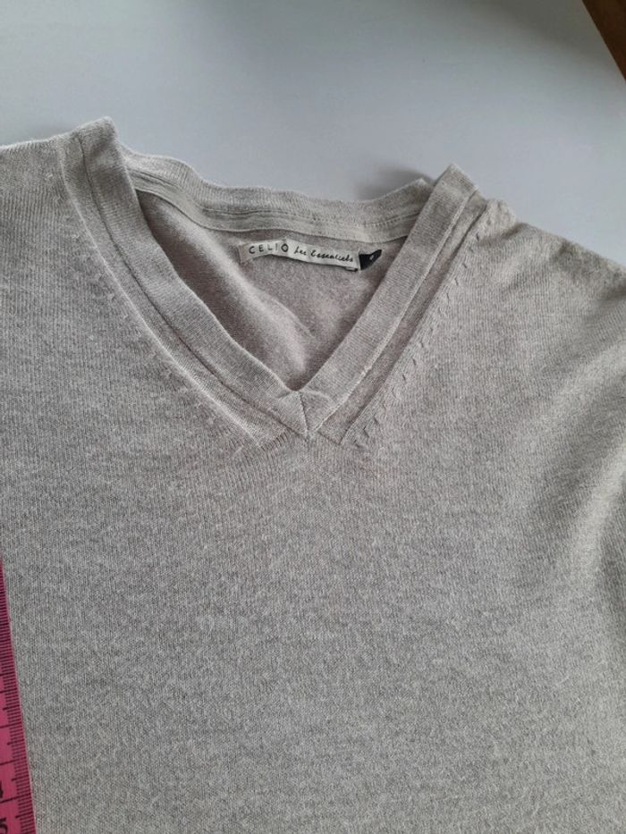 Petit pull celio avec coudieres - photo numéro 5