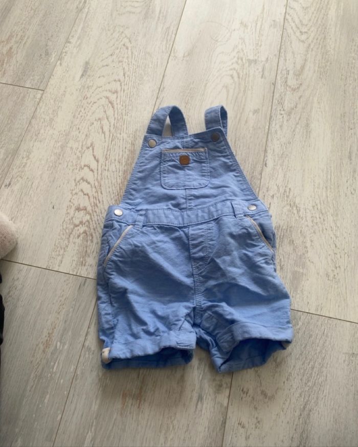 Salopette bleu