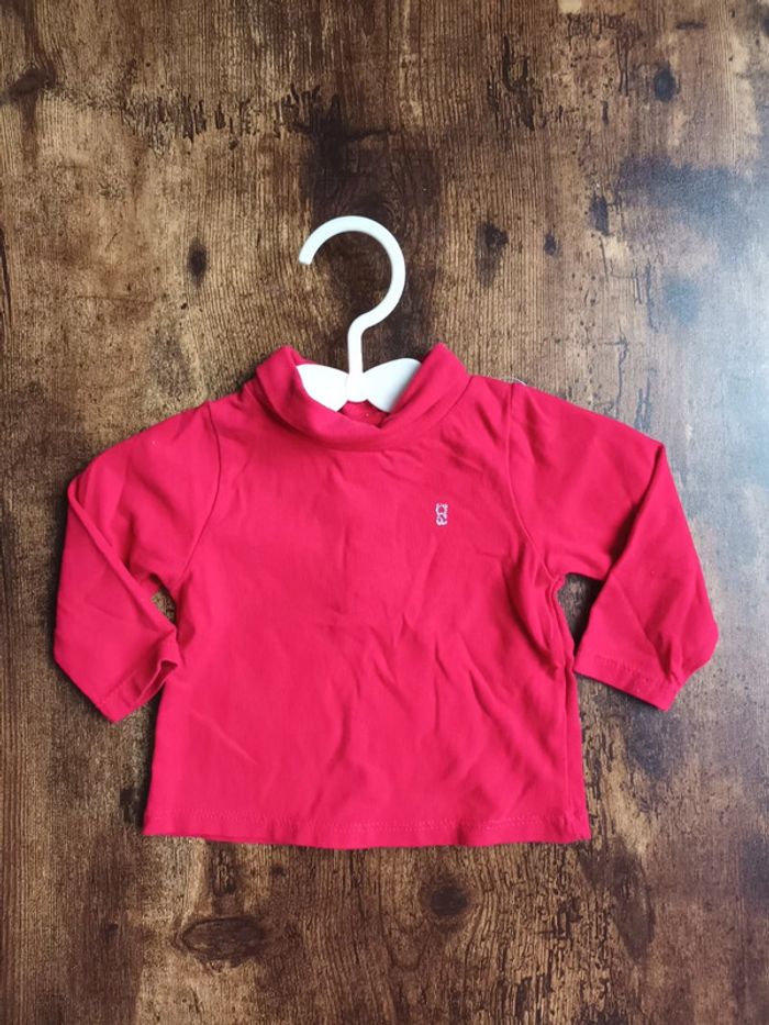 Tee shirt rouge 3m