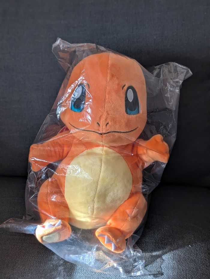 Sac à dos / Peluche Pokémon Salamèche / Charmander 40cm neuf - photo numéro 3