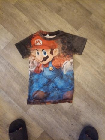 Ensemble T-shirt et short Mario