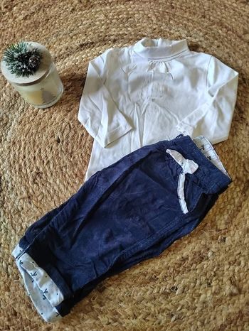 6 mois pantalon et sous pull
