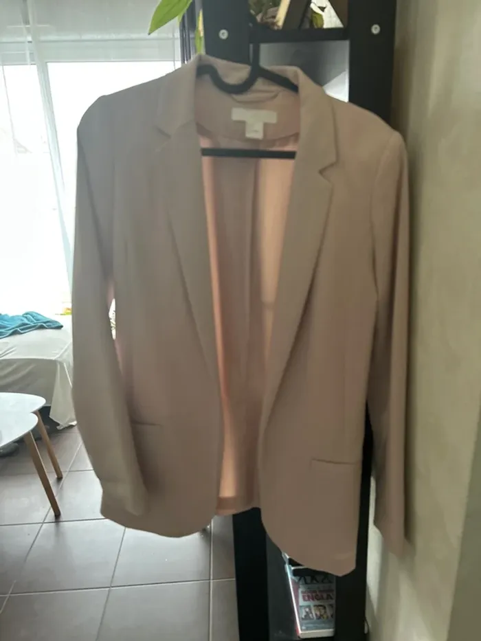 Veste rose poudré - photo numéro 2