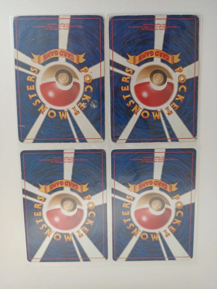 Lot 4 cartes Pokémon wizards japonaise - photo numéro 4