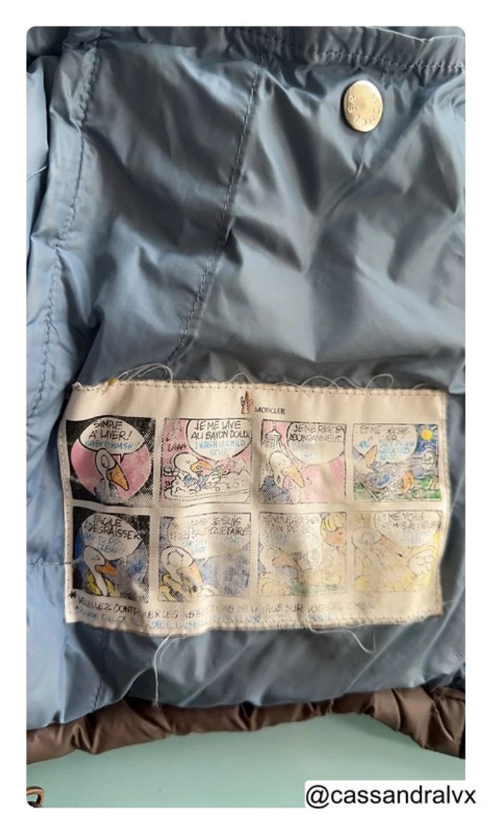 Doudoune Moncler marron - photo numéro 16