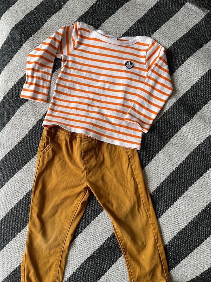 Ensemble 3 ans petit bateau