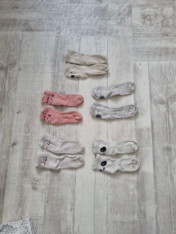 Lot de 5 paires de chaussettes Pointure 23/26