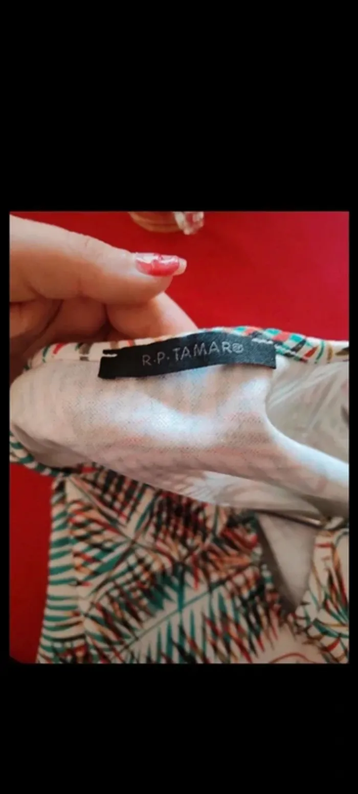 Robe midi taille 38 multicolore - photo numéro 4