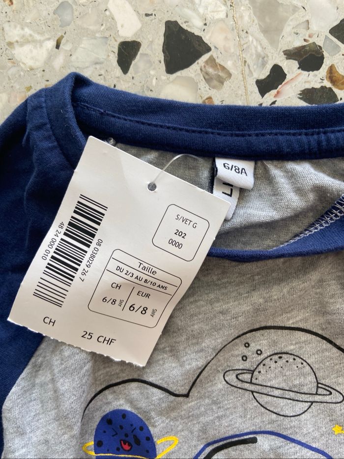 Pyjama neuf 6/8 ans - photo numéro 2