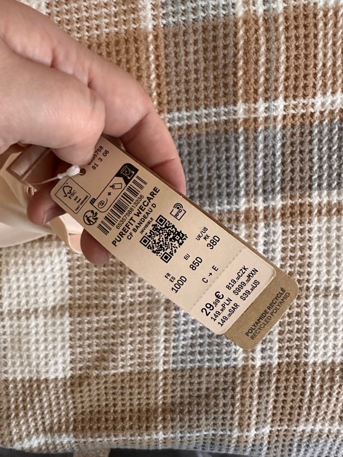 Soutien gorge Etam taille 100D - photo numéro 3