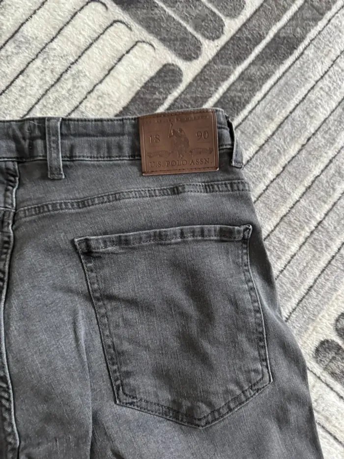 Jeans Slim US Polo ASSN Gris - photo numéro 6