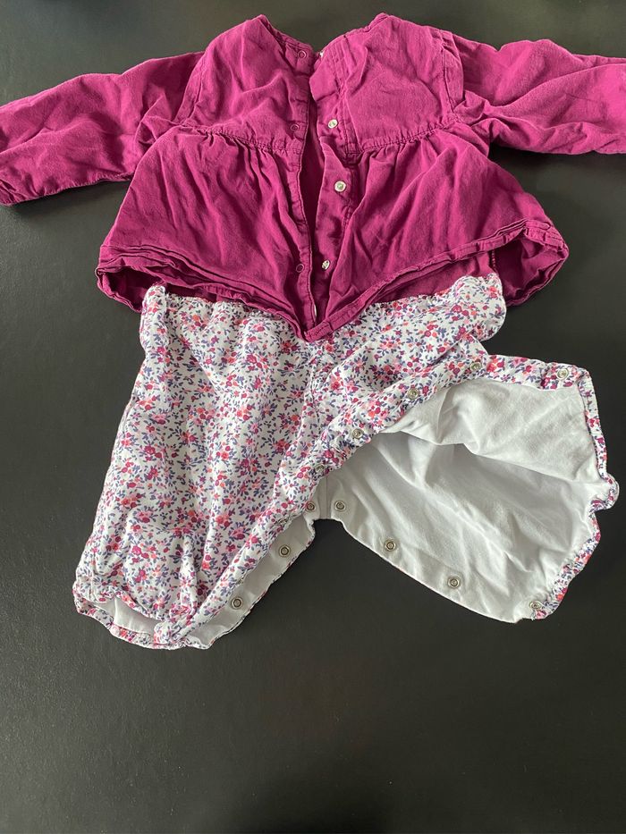 Combinaison mi saisi fleuri 6m - photo numéro 4