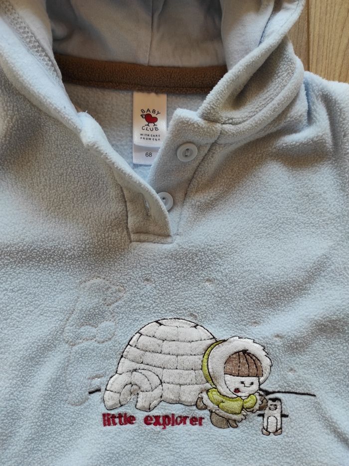 Sweat à capuche 6-9 mois C&A - photo numéro 2