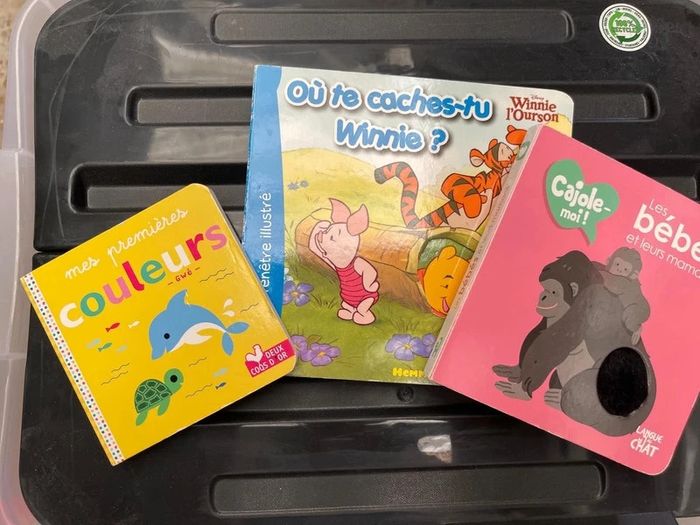 3 livres enfants premier âge