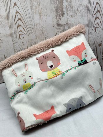 Snood fille motifs animaux  , cache cou fille