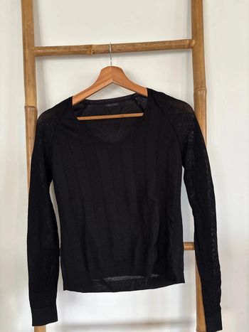 Pull léger noir IKKS taille XS