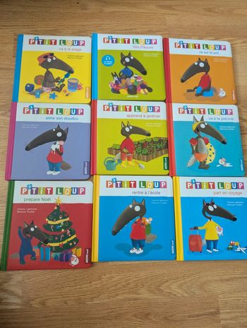 Lot livres p'tit loup
