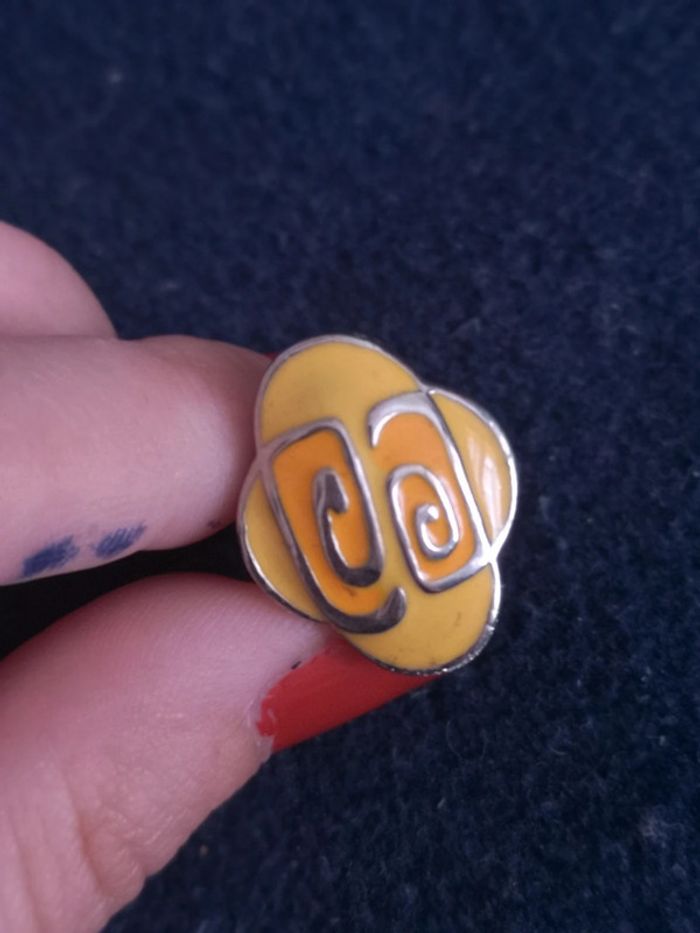 Bague ajustable colorée - photo numéro 2