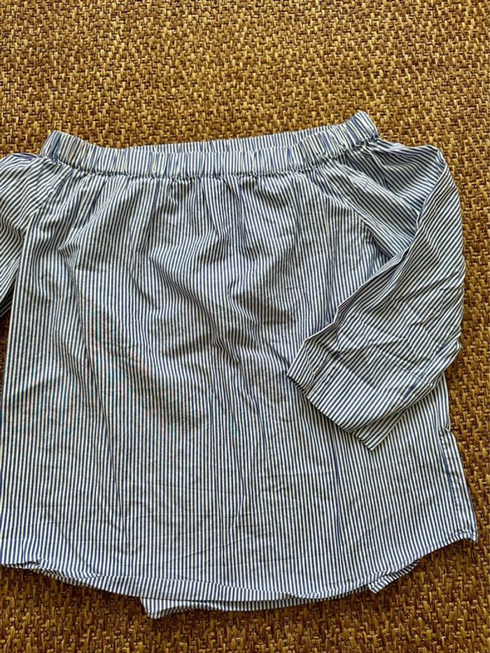 Blouse rayée Zara Taille S