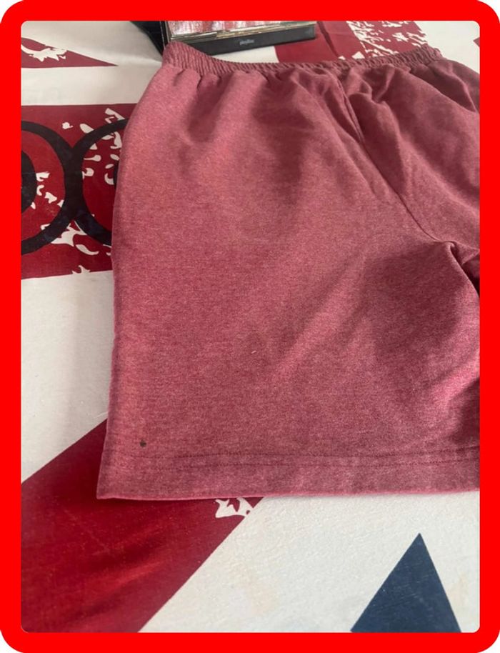 Short Oxford taille S rouge clair - photo numéro 6