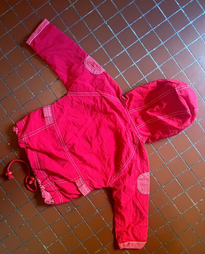 Parka veste rouge 12 mois - photo numéro 3