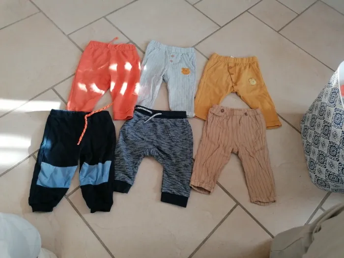 6 pantalon jogging