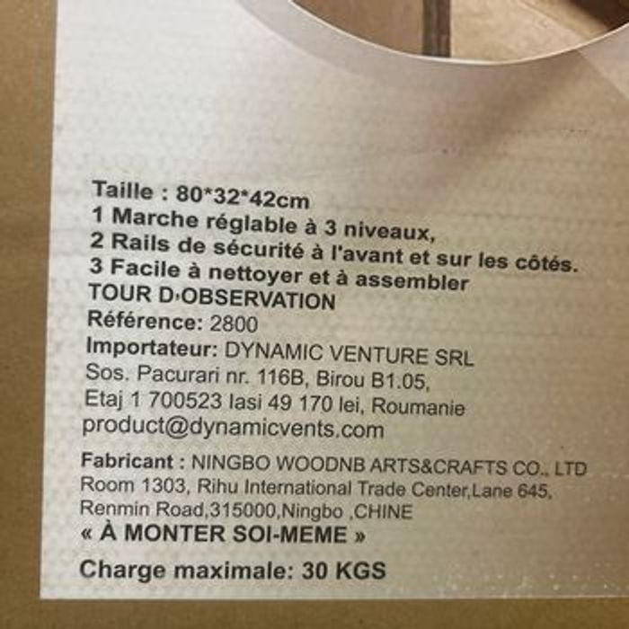 Tour d observation enfant en bois atmosphère - photo numéro 3