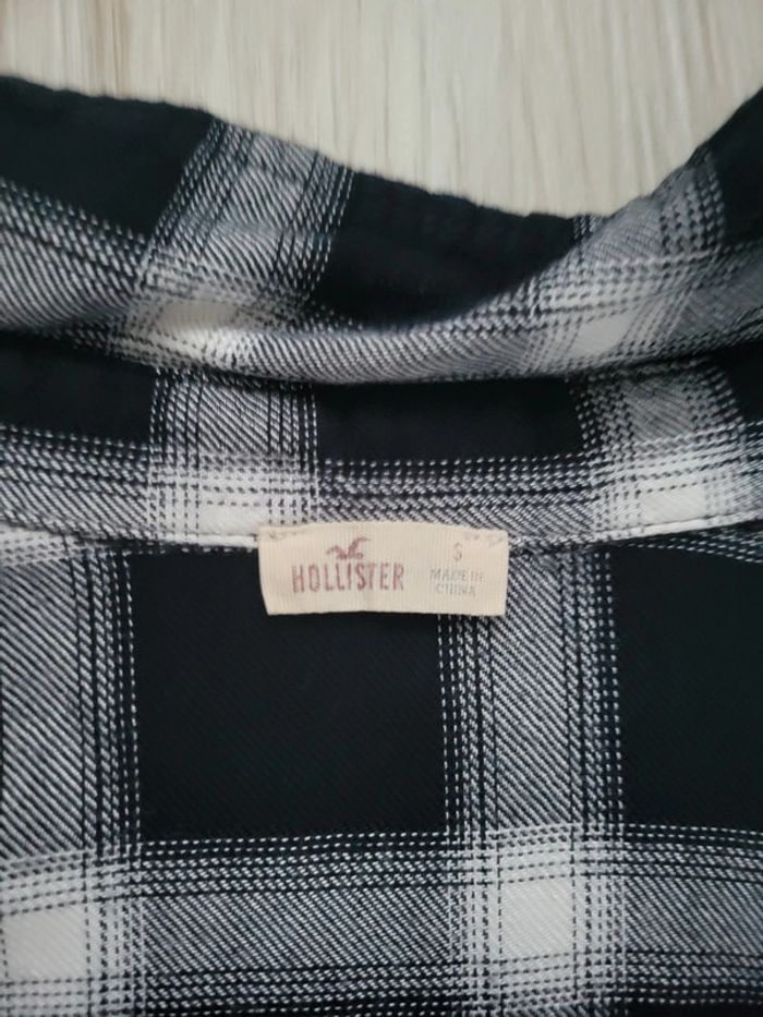 Chemise légère Hollister effet cache cœur - photo numéro 3