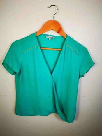 C34 blouse menthe Best mountain S