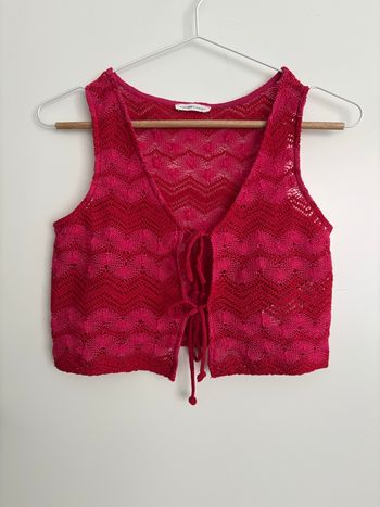Veste / top en crochet Cache Cache S/36