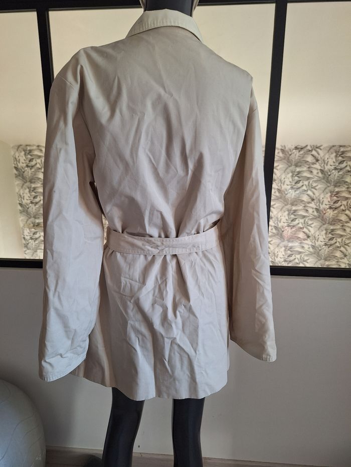 Trench beige vintage 40 - photo numéro 3