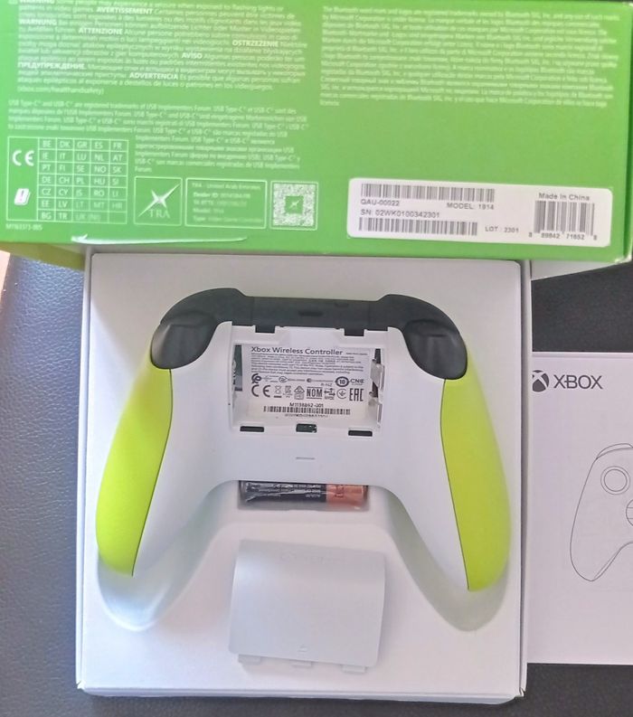 😍 manette electric volt Xbox séries xs compatible one sx pc - photo numéro 9