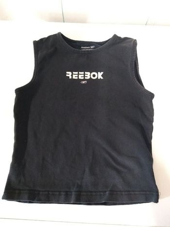 débardeur Reebok noir 5 ans