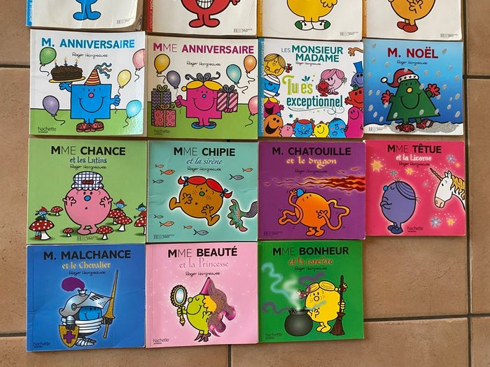 Lot livres Monsieur Madame - photo numéro 3