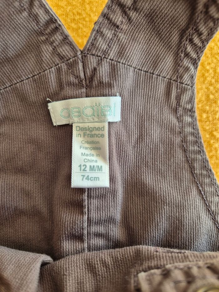 Lot garçon 12 mois Obaïbi Nike Tape à l’œil - photo numéro 3