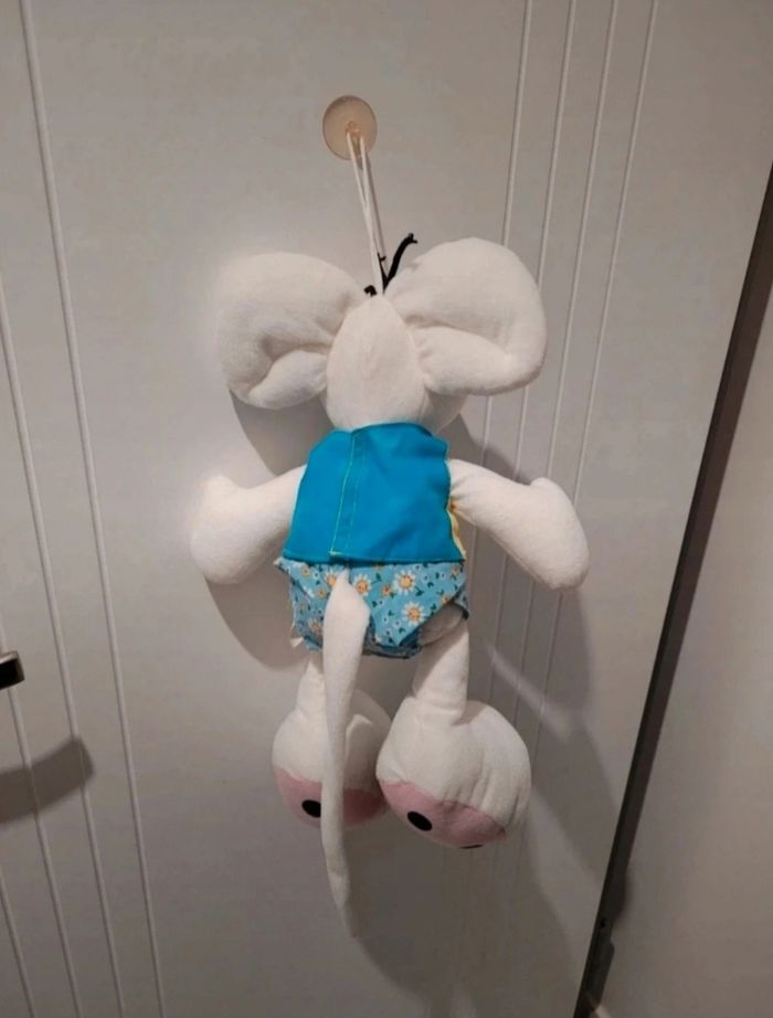 Peluche Diddl vintage avec ventouse. - photo numéro 2