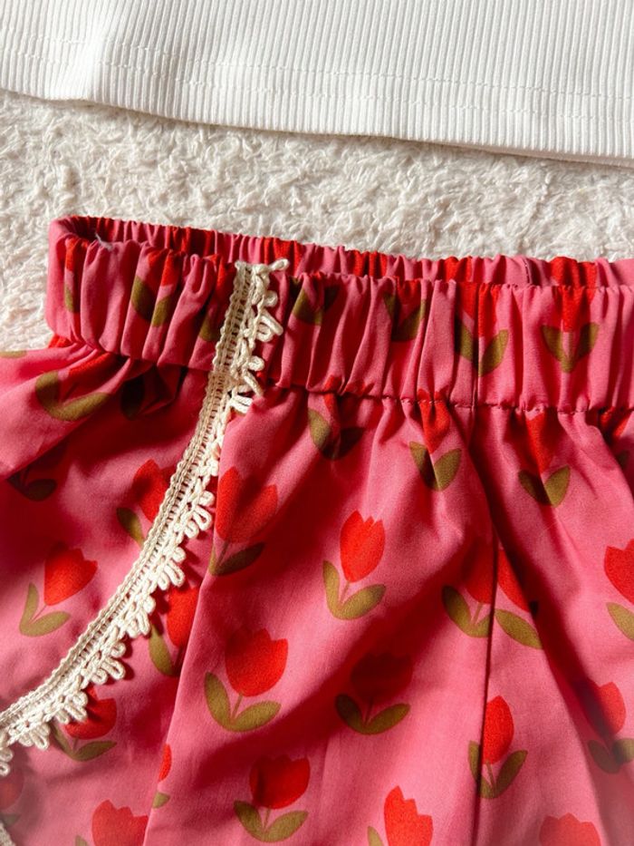 Ensemble short et noeud créatrice 8 ans - photo numéro 5