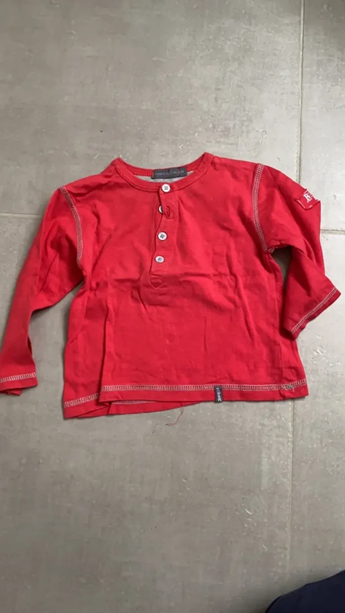 Tee shirt manches longues 18 mois
