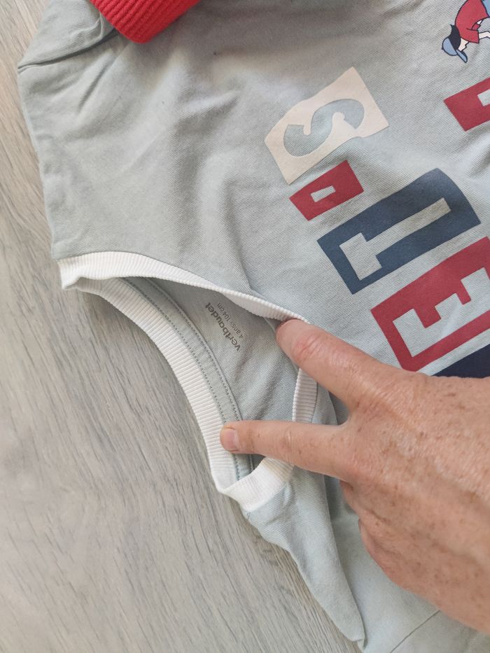 Tee shirt et sweat fin Vertbaudet Kiabi Taille 4 ans - photo numéro 3