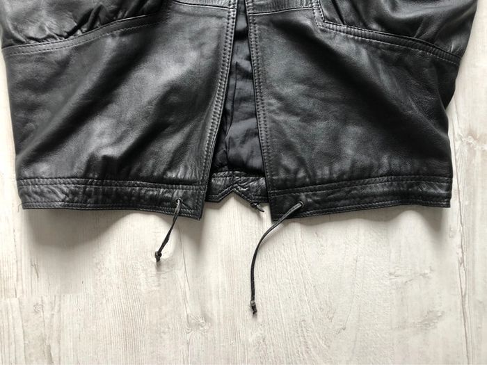 BB- Manteau en cuir vintage TBE T 40 (taille vintage-44) - photo numéro 5