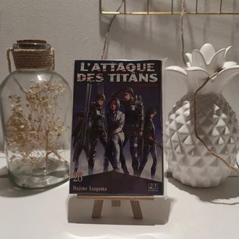 Manga l'attaque des titans 26 édition limitée