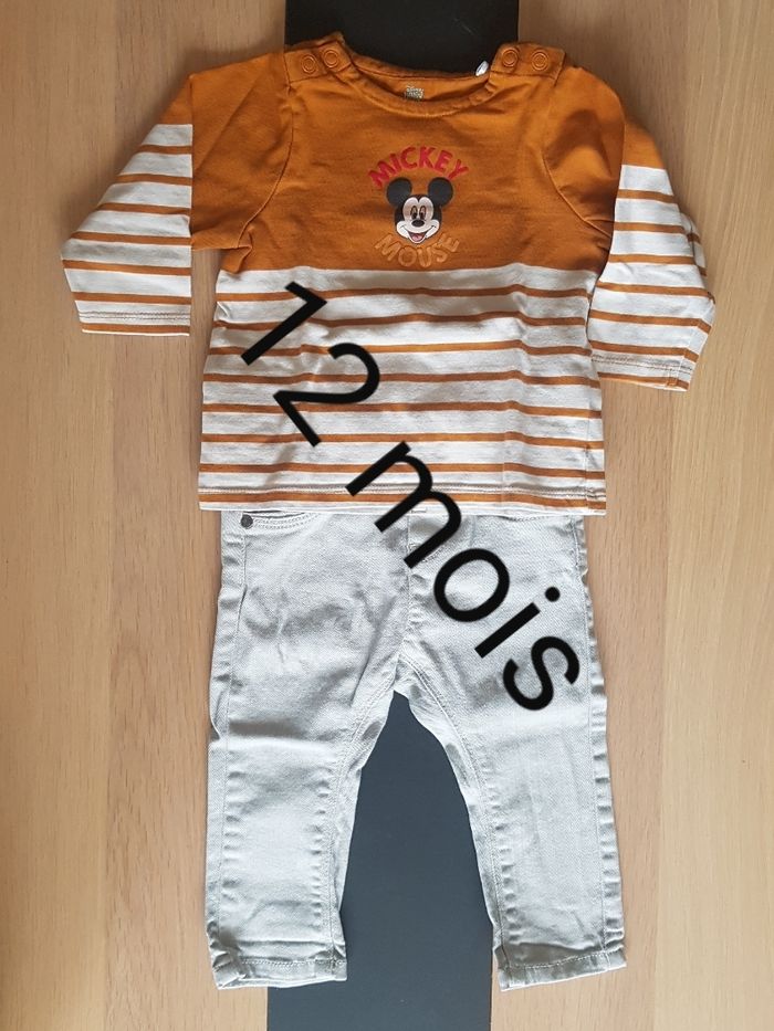 Ensemble garçon 12 mois