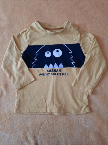 Tee-shirt manches longues 18 mois