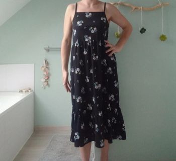 Longue robe à fleurs H&M taille 40