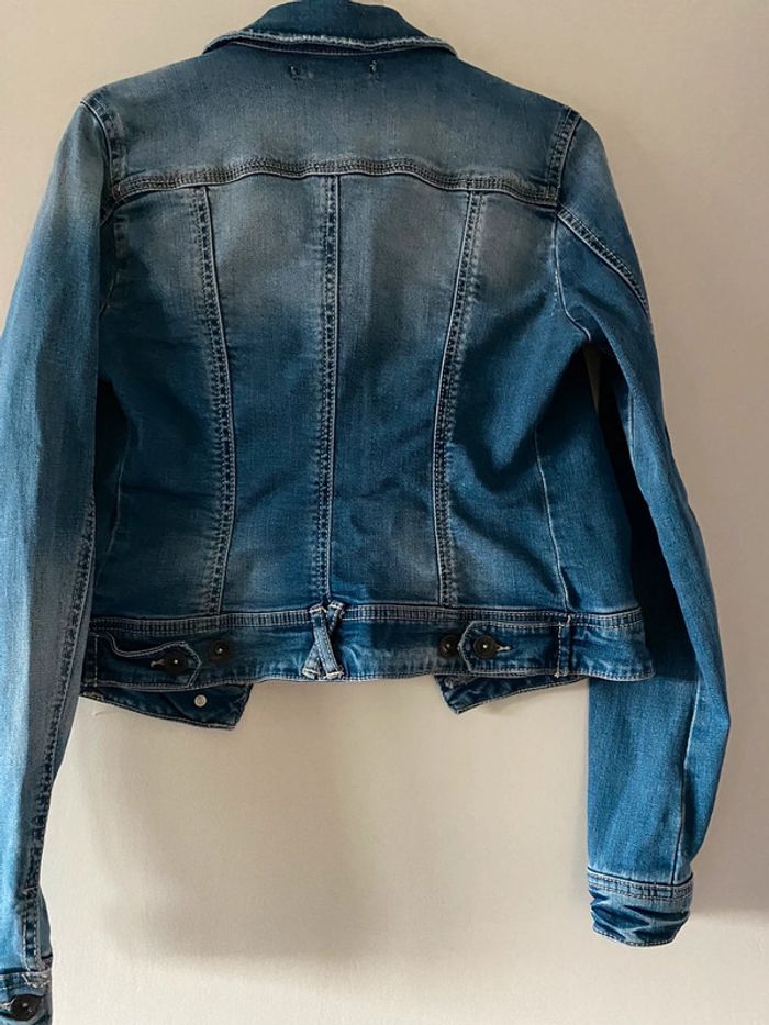 Veste en jeans Stradivarius Taille M - photo numéro 2