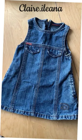 🛑robe disney en jean 12 mois🛑