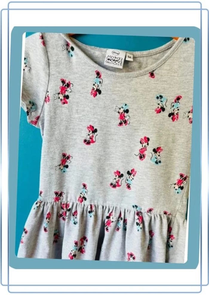 Jolie robe en coton 5 ans Disney MInnie mouse - photo numéro 2