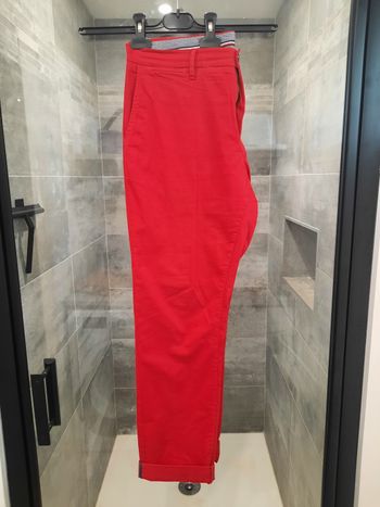 Pantalon rouge femme Tommy Hilfiger – Taille 32/34