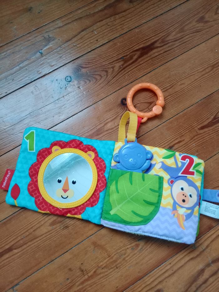 Livre tissu Fisher Price - photo numéro 2