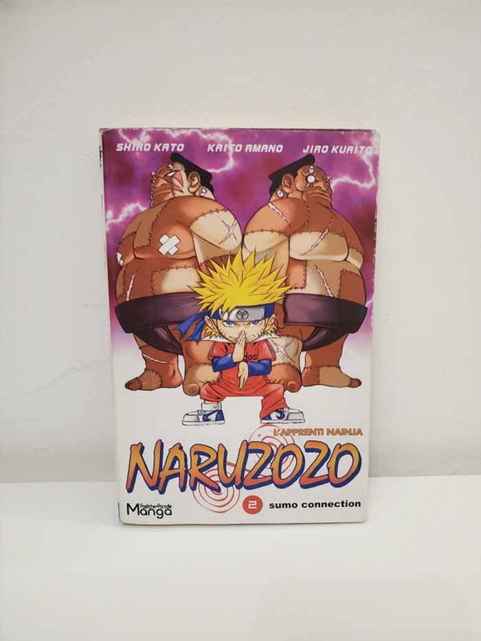Livre Manga Naruzozo L'apprenti Ninja  Tome 2  Sumo Connection très bon état, lu qu'une seule fois.